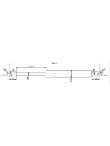 MOTOR KAPUT AMORTISORU RANGE ROVER III 02 (2 ADET)