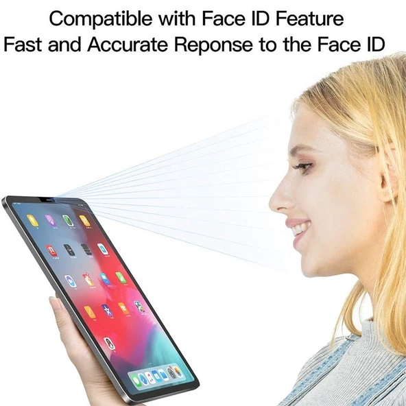 iPad Pro 11 2024 Mat Mat Kağıt Hissi Ekran Koruyucu - 11