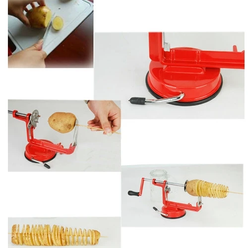 Spiral Patates Dilimleyici 21cm x 13cm - 4