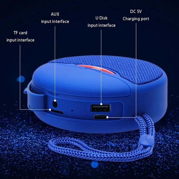 T G TG808 2si1 Arada Mini Kablosuz Bluetooth Hoparlör ve Kulaklık Yeşil - 8