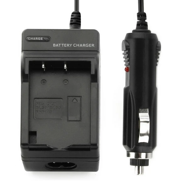 Olympus BLS1 Model Dijital Kamera Batarya Şarj Cihazı Siyah