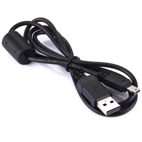 Casio EX S600 Dijital Kamera USB Kablosu Siyah - 3
