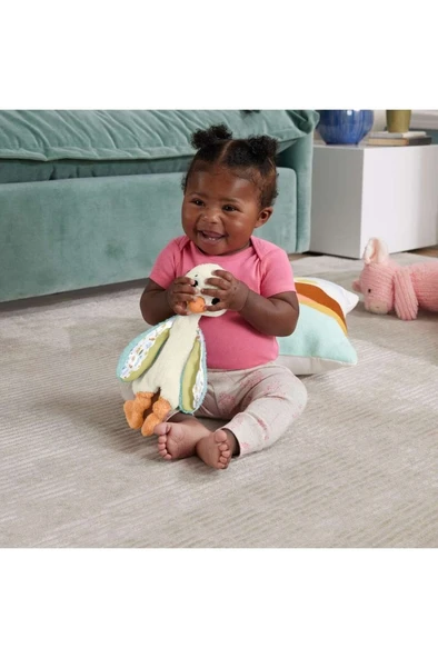 FISHER PRICE Sevimli Kaz, Yenidoğanlar Için Duyusal Gelişime Yardımcı, Sesli Oyuncak HRB16 - 6