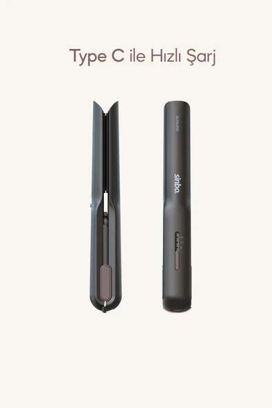 Sinbo Şarj Edilebilir Kablosuz Taşınabilir Saç Düzleştirici Shd-1742 - 7