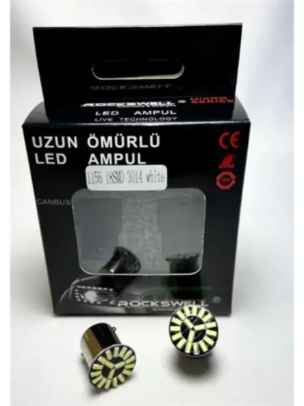 LED AMPUL 93 12V 18 LED BEYAZ