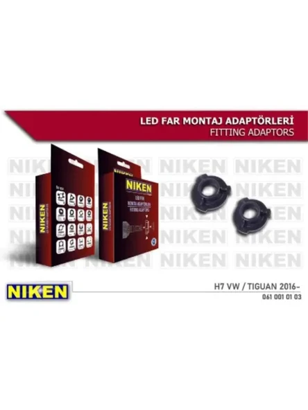 LED FAR MONTAJ ADAPTORU H7 VW / TIGUAN 2016- (L03)