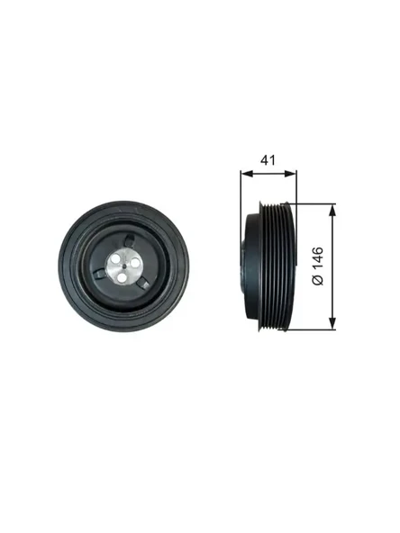 KRANK KASNAGI TRANSIT V347 2,2TDCI / 2,4TDCI 0614 V363 2,2TDCI 14 / ARKADAN CEKER