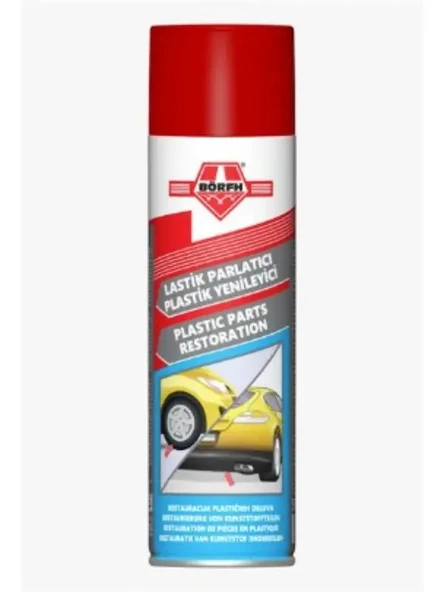 LASTIK PARLATICI PLASTIK YENILEYECI SPREY 500 ML. (24 ADET)