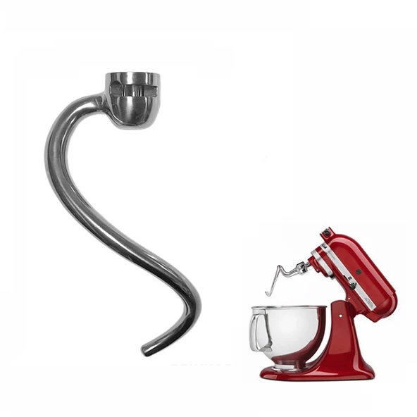 KitchenAid Stand Mikser 6QT Hamur Kancası Paslanmaz Çelik Aksesuar