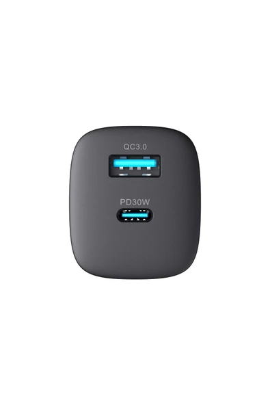 Havit Uc30 33w Gan Teknoloji Hızlı Şarj Adaptörü - Type-c Ve Usb Qc3.0 - 4