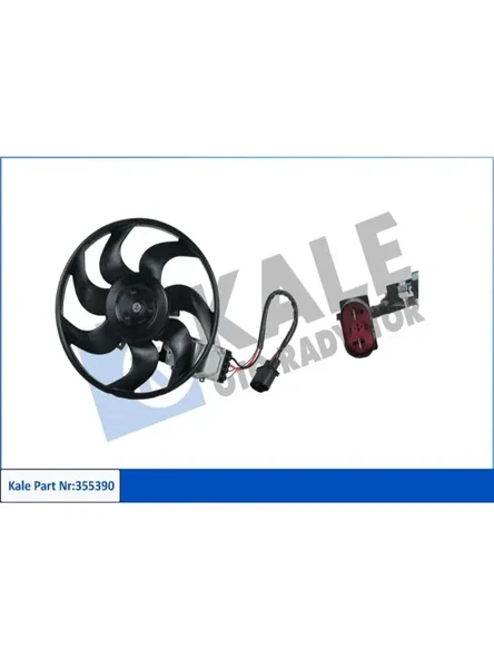 KONTROL UNITELI RADYATOR FANI 300W 300MM SOL Q7 0715 TOUAREG CAYENNE 0310 BRJ BAC BLE