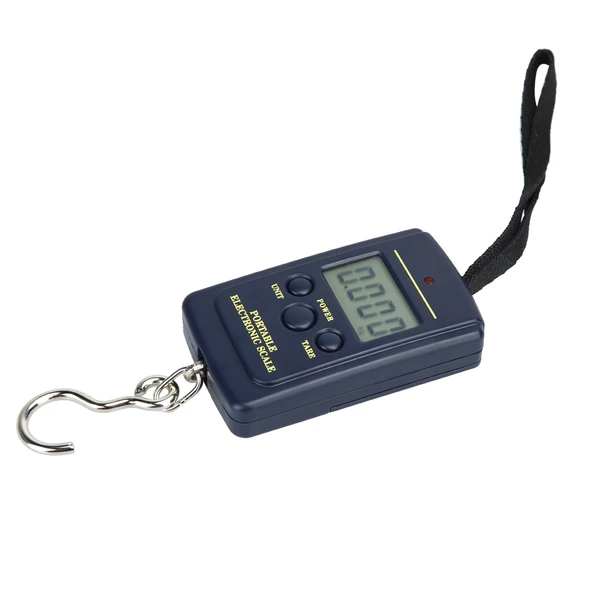 10g Hassas Mini Dijital Balık Tartısı Seyahat Taşınabilir Kancalı Elektronik Mutfak Tartı 40kg Kapasiteli Işıksız - 4