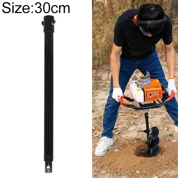 30cm Toprak Delme Makinesi Matkap Ucu Uzatma Çubuğu