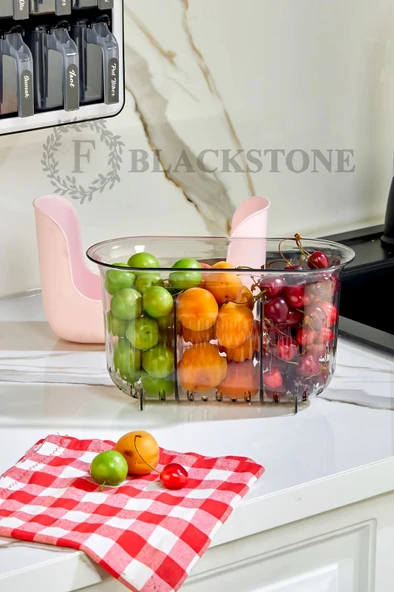 Fblackstone Sakura Süzgeçli Mutfak Düzenleme Ve Saklama Aparatı