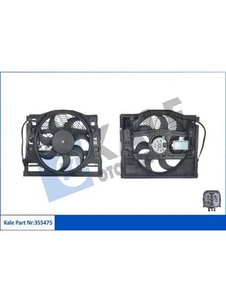 KOMPLE FAN MOTORU DAVLUMBAZ BMW E46
