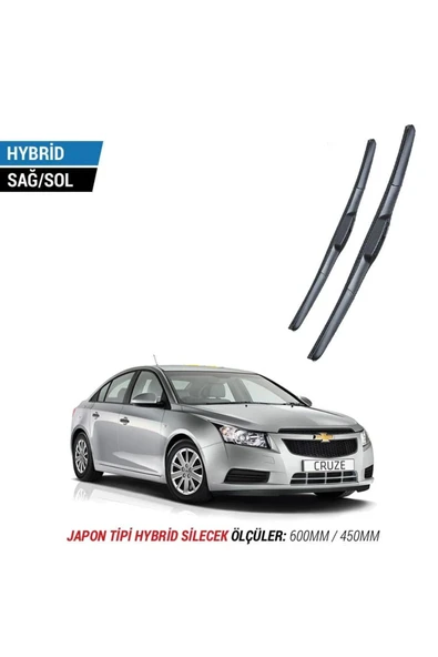 Velonova Chevrolet Cruze Muz Tipi Ön Silecek Takımı 2009-2013