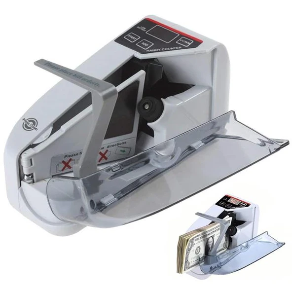 Powermaster PM-27184 Taşınabilir DC 5V Mini Uv Işık Para Sayma Ve Kontrol Makinesi