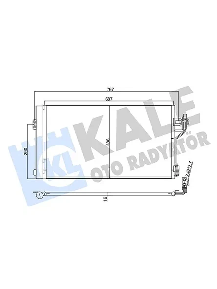 KLIMA RADYATORU VIANO W639 03 VITO W639 03