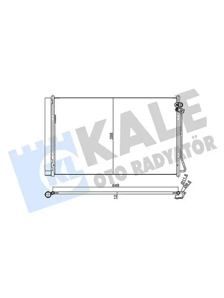 KLIMA RADYATORU V-CLASS W447 14 VITO W447 14 SPRINTER 910 18