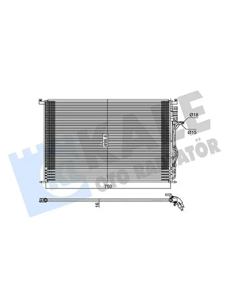KLIMA RADYATORU A8 3.0 TDI QUATTRO / 3.7 QUATTRO / 4.0 TDI QUATTRO / 4.2 / 6.0 V12 QUATTRO 03 10
