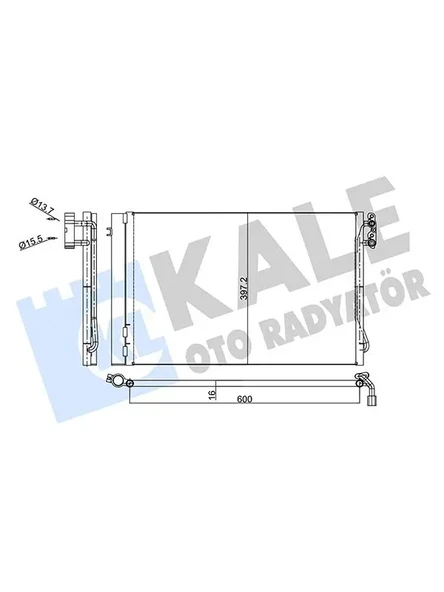 KLIMA RADYATORU N43 N45 N46 N51 N52 N53 M3 E81 E82 E87 E88 E90 E91 E92 E93  X1 E84 E89