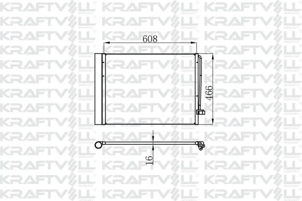 KLIMA RADYATORU BMW N57N M57N2 E70 E71 F15 F16