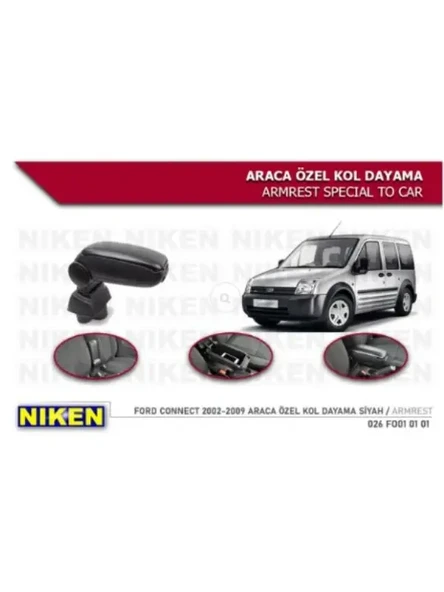 KOL DAYAMA FORD CONNECT 02-09 SIYAH