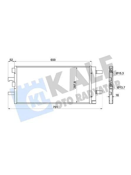KLIMA RADYATORU BMW F40 F45 F46 F48 F39 MINI F55 F56 F57