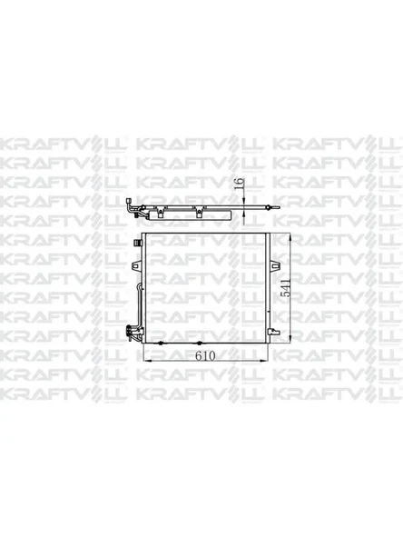 KLIMA RADYATORU X164 0612 W164 0511 W251 0612