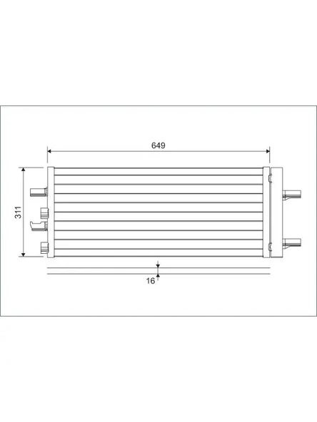 KLIMA RADYATORU BMW F40 F45 F46 F48 F39 MINI F55 F56 F57