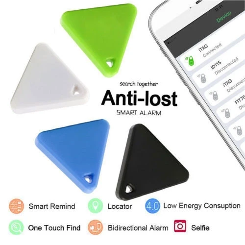 Bluetooth Mini Akıllı Takip Cihazı Siyah - Evcil Hayvan ve Çocuklar İçin Anahtar Bulucu - 3