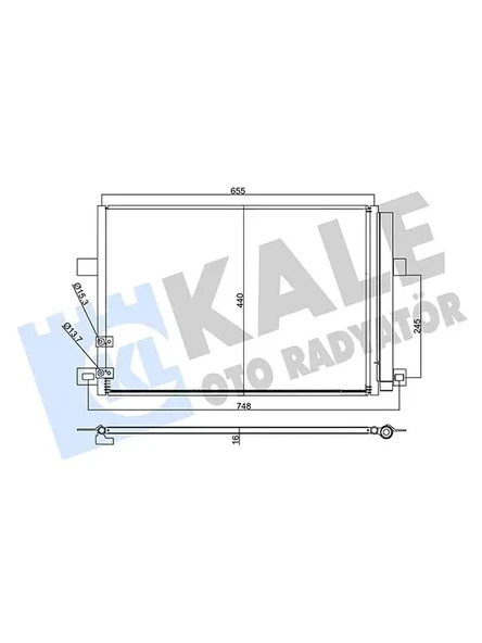 KLIMA RADYATORU AMAROK 10 2.0TDI