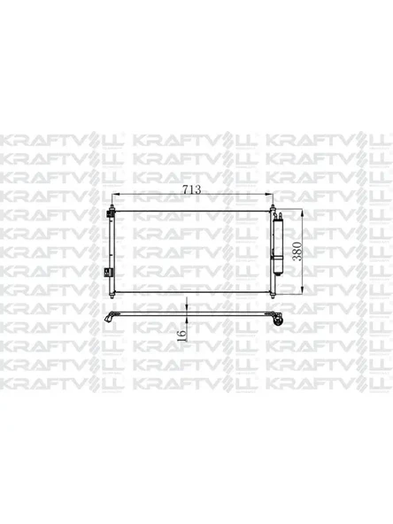 KLIMA RADYATORU NISSAN XTRAIL BENZINLI - DIZEL 2001 - 2007