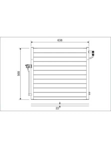 KLIMA RADYATORU X166 1215 W166 1518 C292 1519