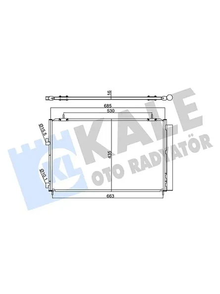 KLIMA RADYATORU RAV4 2012