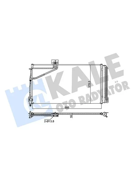 KLIMA RADYATORU SLK-CLASS R171 0411