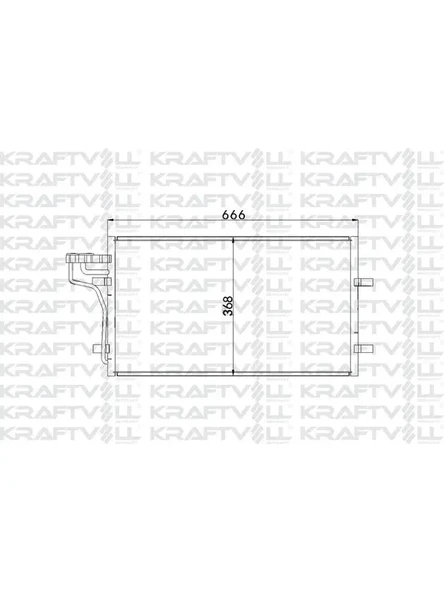 KLIMA RADYATORU FOCUS II 0311 FOCUS II C MAX 0411 1.6TDCI / 2.0TDCI