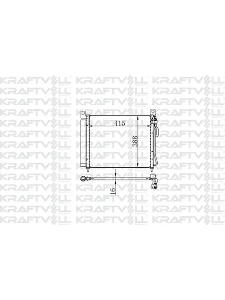 KLIMA RADYATORU KIA PICANTO 1.0 1.1. 2004-2008