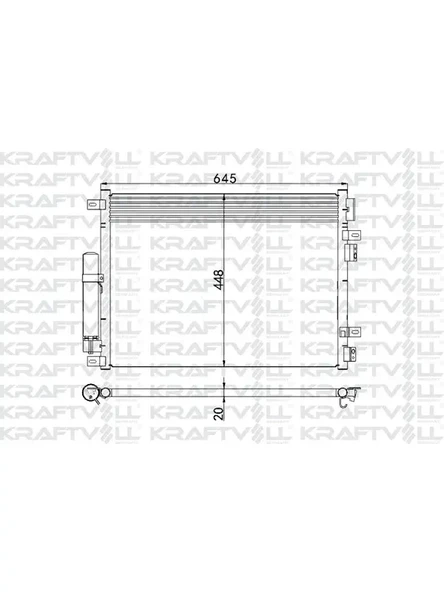 KLIMA RADYATORU  300 C / TOURING 2.7 / 3.5 / 5.7 / AWD 04 12