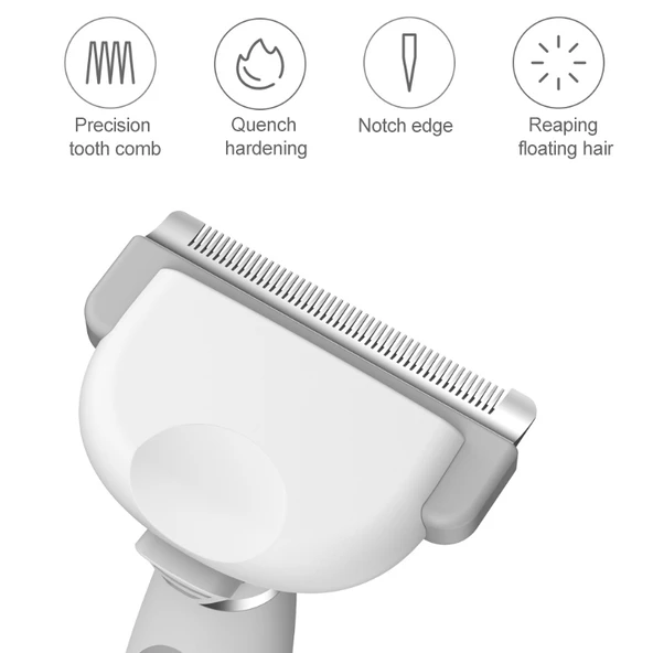 Orijinal Xiaomi Youpin Pawbby Tek Elle Kullanılan Evcil Hayvan Tüyü Temizleme Tarağı - 4