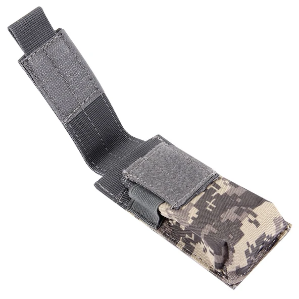 M5 Çok Fonksiyonlu Outdoor Spor Mini Taşınabilir El Feneri Koruyucu Kılıf Çanta Koyu Mavi 15x4.7x2 cm - 5