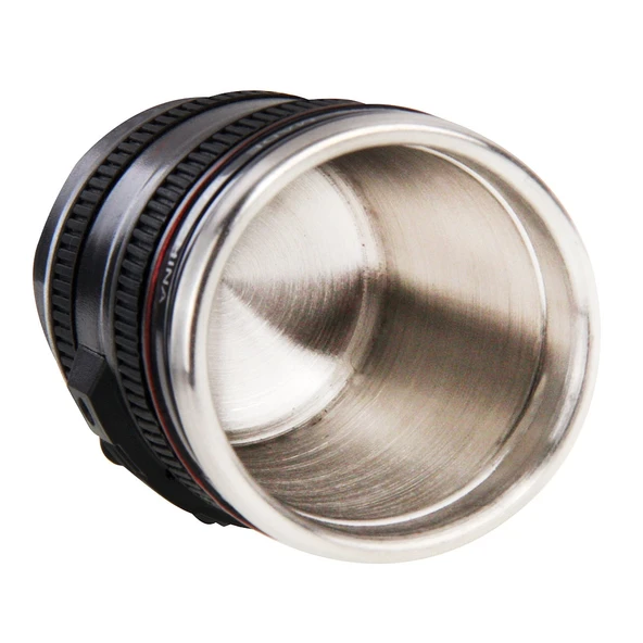 Mini Zoom EF 24-105mm Model Lens Tasarımlı Termos Kupa - 5