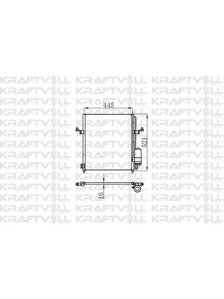KLIMA RADYATORU L200 2,5 DID 2005 2015 (DI D)