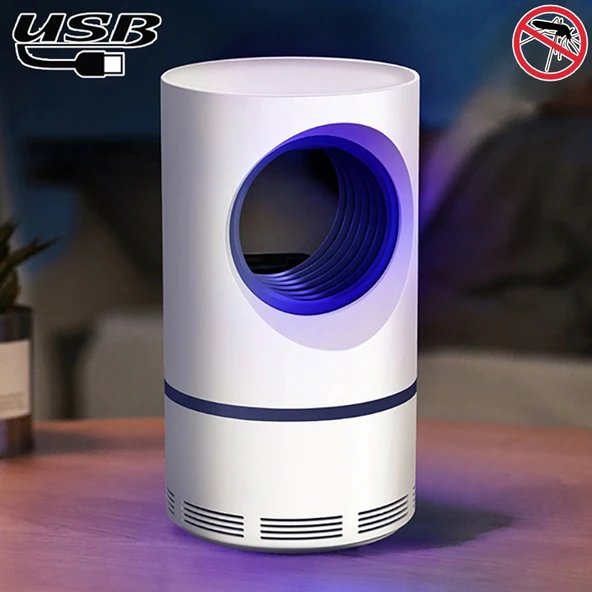188 Model 5W USB Fotokatalitik Sivrisinek ve Sinek Öldürücü Lamba 17.5x10 cm