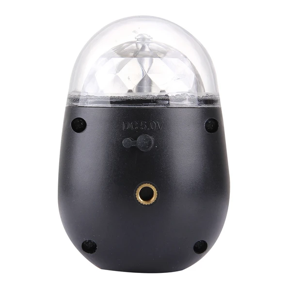 3W Mini 3ATM Suya Dayanıklı Dönen Sihirli Top LED Sahne Işığı Bisiklet Montajlı - 3