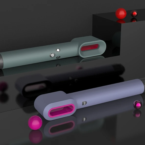 Dyson Airwrap Saç Şekillendirici Kurutucu Darbeye Dayanıklı Yeşil Silikon Kılıf - 7