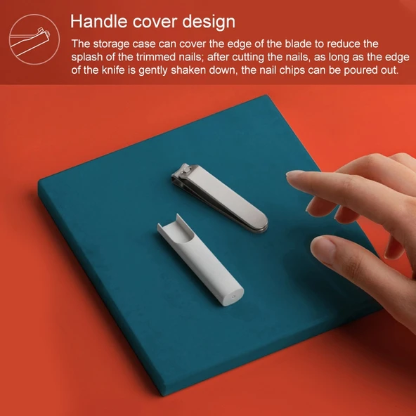 Orijinal Xiaomi Mijia Su Sıçramasına Dayanıklı Beyaz Tırnak Makası - 7