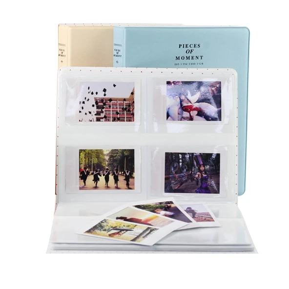 128 Gözlü Fotoğraf Albümü Kartlık Turuncu Fujifilm Instax Mini 8 7s 70 25 50s 90 Uyumlu - 3