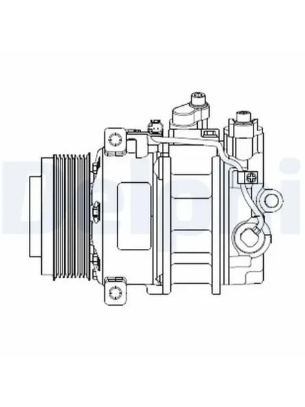 KLIMA KOMPRESORU ML-CLASS W164 0508 GL-CLASS X164 0609