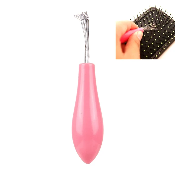 Saç Fırçası Temizleyici Pembe